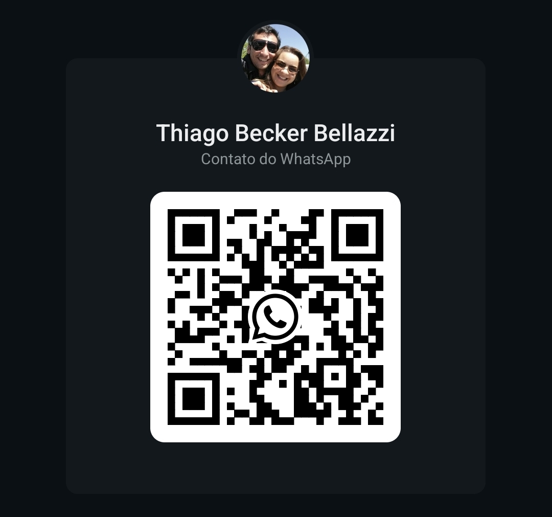 WhatsApp QR Code Thiago Becker Bellazzi
